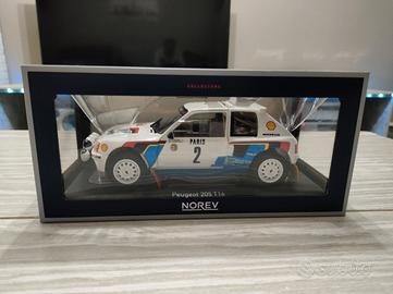 modellino 1 18 norev Peugeot 205 t16 evo 1