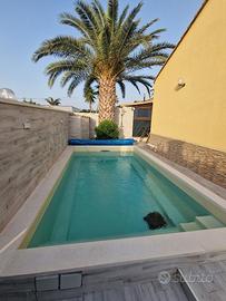 Villetta con piscina privata