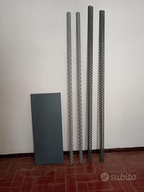 ripiani scaffali metallici