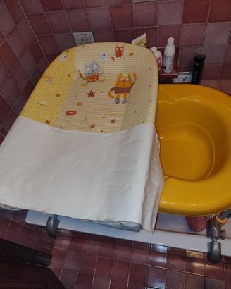 Fasciatoio da vasca da bagno per neonati 