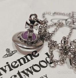 Vivienne Westwood piccola collana in argento con s