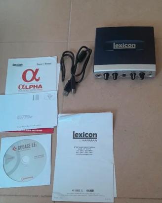 Scheda Audio Lexicon Alpha