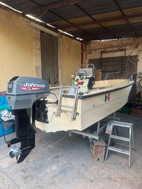 Barca a motore 40cv