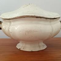 Zuppiera in ceramica antica Nove Bassano