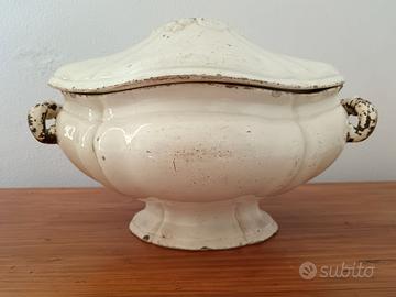 Zuppiera in ceramica antica Nove Bassano