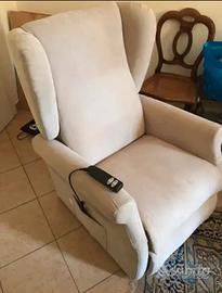 Poltrona relax elettrica anziani