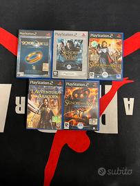 IL SIGNORE DEGLI ANELLI COLEZIONE COMPLETA PS2