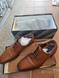 Scarpe Fratelli Rossetti "Antique Lux" Cuoio