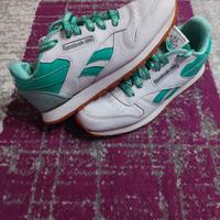 Reebok classic 36.5 sneaker bianche e verdi