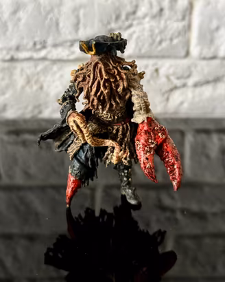 Action Figure Davy Jones Pirati dei Caraibi Vintag