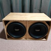  2 subwoofer sundown audio 15 pollici