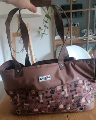 CAMON borsa trasportino per cane o gatto 