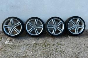 CERCHI  AUDI VW SEAT SKODA GOMME ALL SEASON NUOVE
