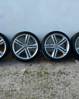 CERCHI  AUDI VW SEAT SKODA GOMME ALL SEASON NUOVE