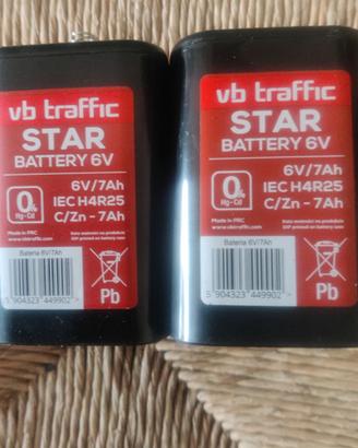 2 batterie x lampade cantiere