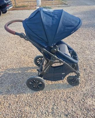 Passeggino 0/22 kg, ruote grandi, richiudibile