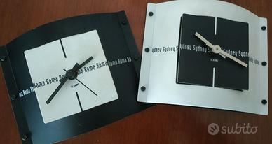 Coppia di orologi di design