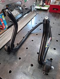 Cavalletto anteriore moto sotto forcella