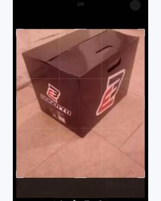 Casco integrale doppia visiera