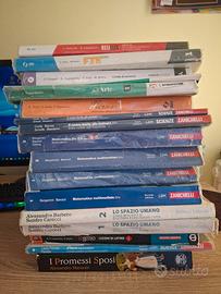 Libri Liceo Scientifico, dal 1 al 3 anno