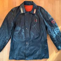 Giacca in pelle Polizia