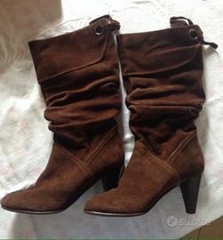 Stivali scamosciati scarpe
