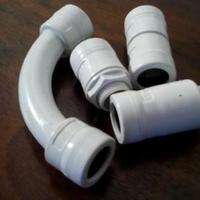 Accessori, raccordi, curve per tubo rigido grigio