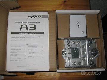 ZOOM A3 - MULTIEFFETTO PER ACUSTICA
