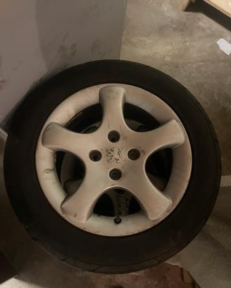 Set cerchi originali peugeot 306 gti gommati