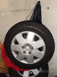 Cerchi in ferro+Gomme  165/70R14 Suzuki/Opel usate