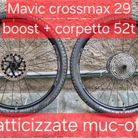 mtb ruote Mavic Crossmax 29 boost Magura Shimano 