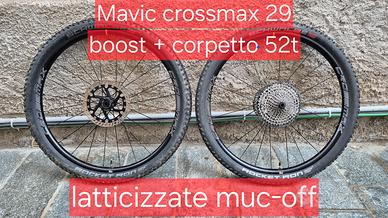 mtb ruote Mavic Crossmax 29 boost Magura Shimano 