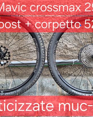 mtb ruote Mavic Crossmax 29 boost Magura Shimano 