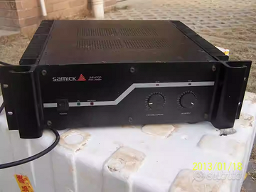 Samick smp6000 finale di potenza