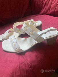 Sandali donna in pelle