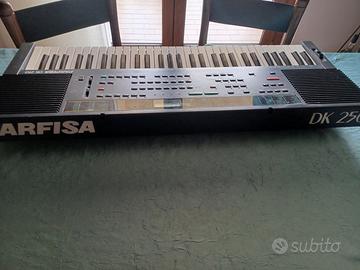 Tastiera Arranger Farfisa DK250 con manuale