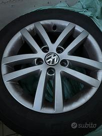 4 cerchi in lega per auto volkswagen