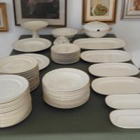 Servizio Rosenthal avorio / oro fino da 24