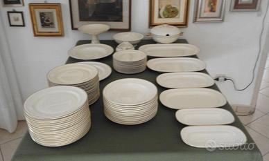 Servizio Rosenthal avorio / oro fino da 24