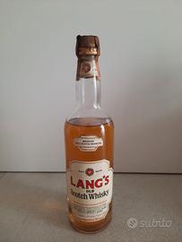 Lang's Old Scotch Whisky