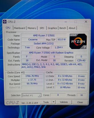 Ryzen 7 5700G