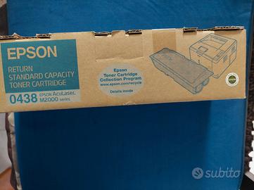 Toner cartridge black Epson 0438