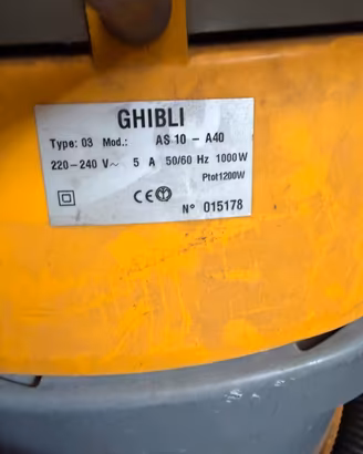 bidone aspiratutto ghibli