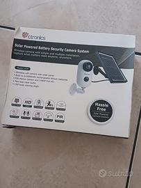 Solar Powered Battery Security Camera System