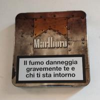 Scatola di latta sigarette Marlboro