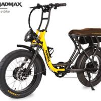 bici elettrica MADMAX S argento 2020