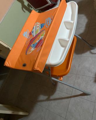 Fasciatoio bambino con vasca