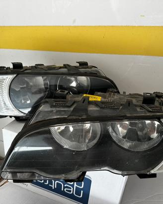 coppia fari alogeni bmw e46 coupè/cabrio