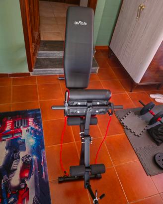Panca pesi pieghevole