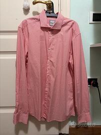 Camicia con fantasia 100% cotone